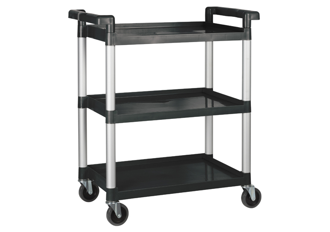 Utility Cart, 3 Tiers, Black, UC-2415K, WInco