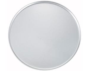 18" Coupe Style Pizza Pans, Aluminum, APZC-18, Winco