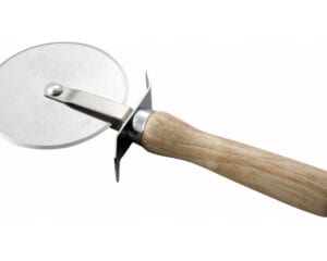 4″ Pizza Cutter with Wooden Handle, PWC-4, Winco