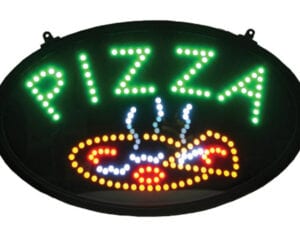 LED Sign, “Pizza”, 3 Pattern, Dust Cover LED-11
