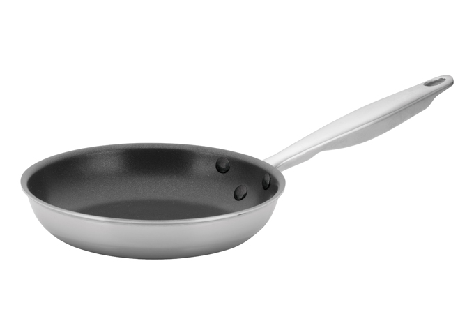 10" Tri-Ply Stainless Steel Fry Pan, Non-Stick, TGFP-10NS, Winco