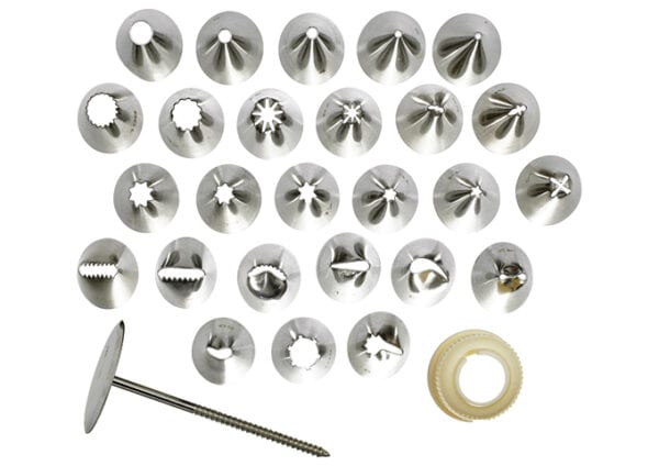 Cake Decorating Set, 26 Tips CDT-26 Winco