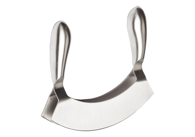 Double Blade Mezzaluna Knife KCC-4 Winco