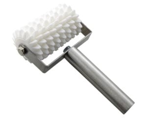 Dough Roller Docker, 8 Wheels, Stainless Steel Handle RD-8 Winco