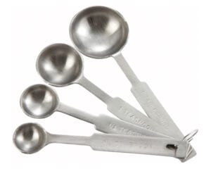 Measuring Spoon Set, 4-piece, Deluxe MSPD-4X Winco