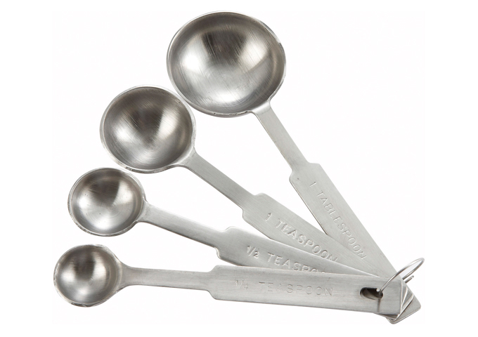 Measuring Spoon Set, 4-piece, Deluxe MSPD-4X Winco