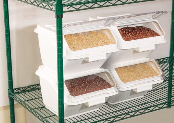 24x36x72 4-Tier Wire Shelving Set, Epoxy-Coated, VEXS-2436 Winco - Image 2