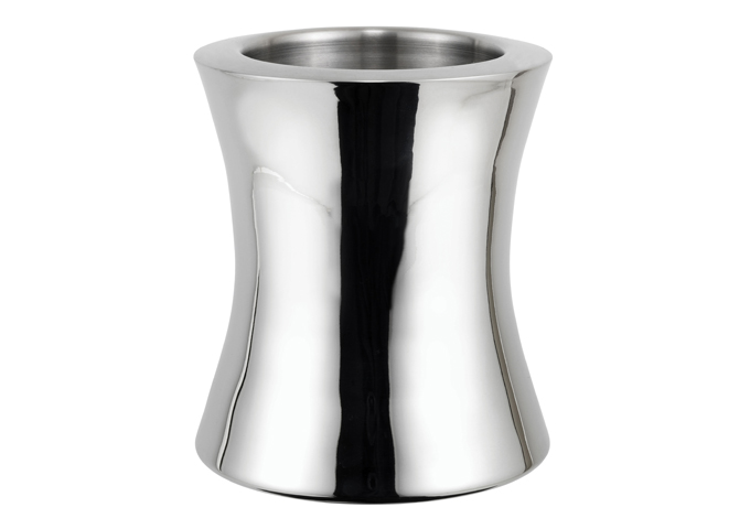 Double Wall Hourglass Wine Cooler, Stainless Steel, Winco, WC-60