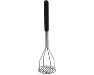 4" Round Potato Masher with Plastic Handle, PTMP-18R, Winco