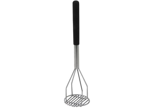 4" Round Potato Masher with Plastic Handle, PTMP-18R, Winco