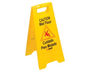 Wet Floor Caution Sign, WCS-25, Winco