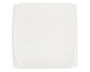 Case Bettini Porcelain Square Plates, Bright White 7 1/2" 24 pcs, WDP009-101, Winco