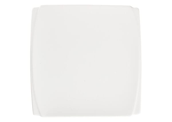 Case Bettini Porcelain Square Plates, Bright White 7 1/2" 24 pcs, WDP009-101, Winco