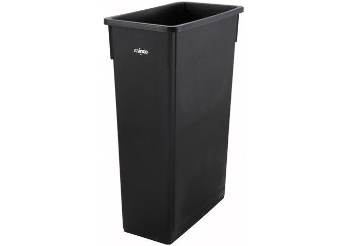 23 Gallon Slender Trash Can, PTC-23K, Winco