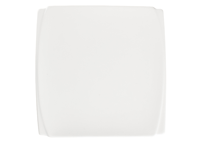 Case Bettini Porcelain Square Plates, Bright White 7 1/2" 24 pcs, WDP009-101, Winco