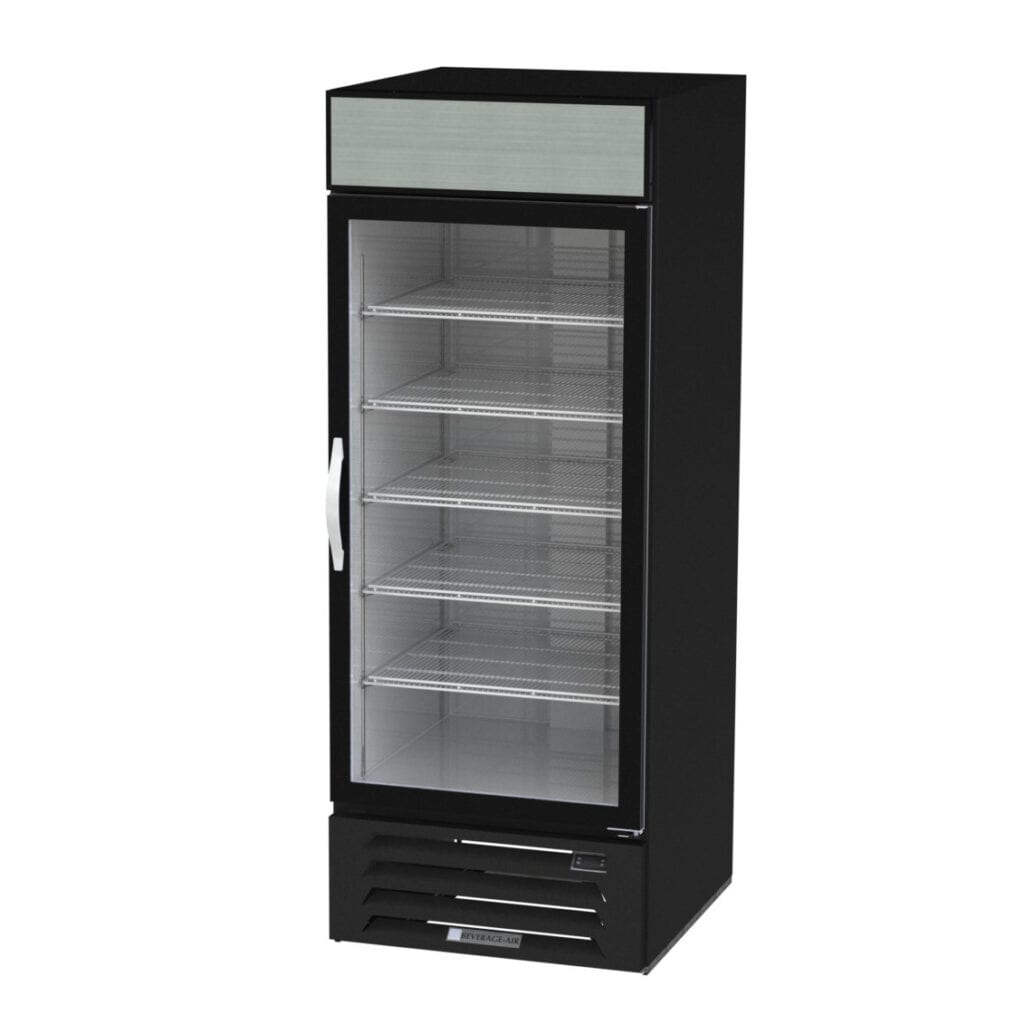 Freezer Merchandiser, reach-in, one-section, MMF27HC-1-B