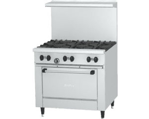 Restaurant Range, gas, 36", X36-6R