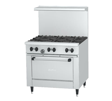 Restaurant Range, gas, 36", X36-6R