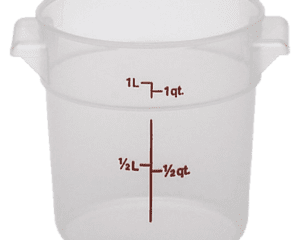 Storage Container, 1 qt, RFS1PP190