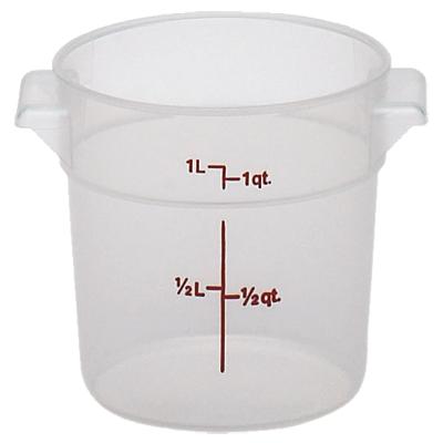 Storage Container, 1 qt, RFS1PP190
