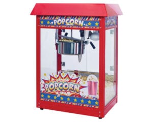 Showtime Electric Popcorn Popper, Red, POP-8R, Winco