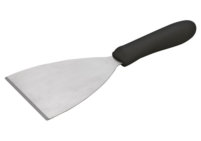 Scraper, Black Polypropylene Handle 5" x 4", TKP-40, Winco