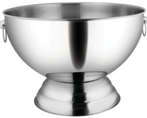 3-1/2 Gallon Punch Bowl, Stainless Steel, SPB-35, Winco