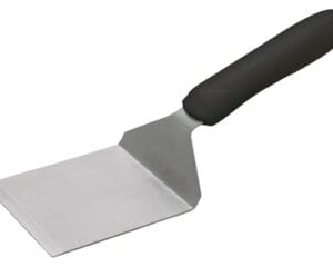 Steak/Burger Turner with Offset, Black Handle, 4-1/8″ x 3-3/4″ Blade