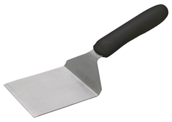 Steak/Burger Turner with Offset, Black Handle, 4-1/8″ x 3-3/4″ Blade