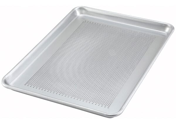 Aluminum Sheet Pan, Perforated, Full size 18" x 26", ALXP-1826P, Winco