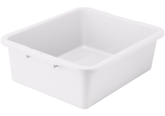 7″ Dish Box, Heavy-Duty, White, PLW-7W, Winco