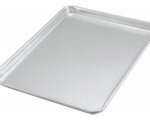 Winco CCP-10F 10 Aluminized Carbon Steel Non-Stick Fluted Cake Pan