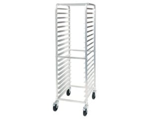 20-Tier End-Load Sheet Pan Rack with Brakes Full Height, AWRK-20, Winco