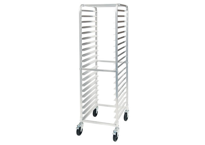 20-Tier End-Load Sheet Pan Rack with Brakes Full Height, AWRK-20, Winco