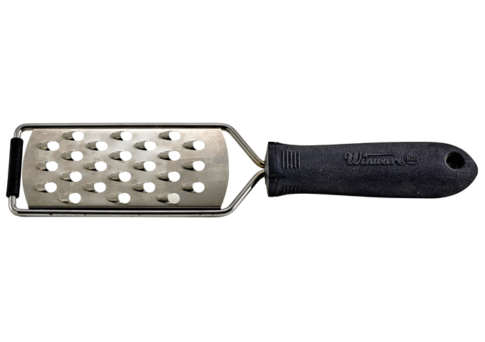 Grater, Soft Grip Handle, Large Holes, VP-313, Winco