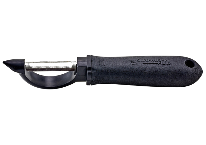 Serrated Edge Straight Peeler, Soft Grip Handle, VP-304, Winco