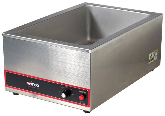 Electric Food Warmer, 1200W, FW-S500 Winco