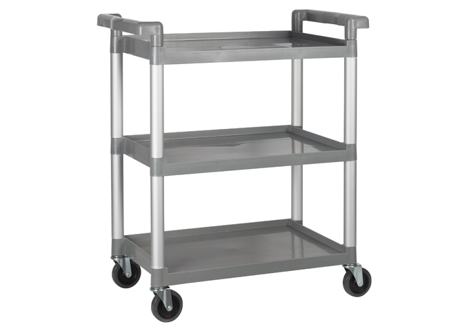 Utility Cart, 3 Tiers, Gray, UC-2415G, Winco