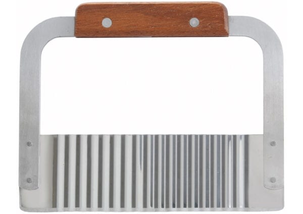 7″ Stainless Steel Serrator with Wooden Handle, SRT-7, Winco