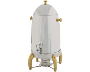 Virtuoso Coffee Urn, 5 gallon gold legs