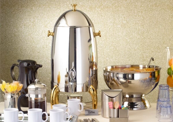 Virtuoso Coffee Urn, 3 gallon, gold handle and legs - Image 2