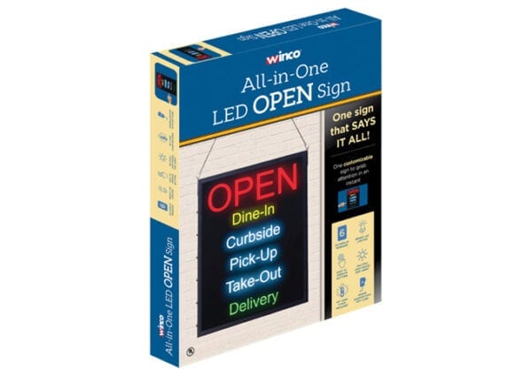 All-in-One “OPEN” LED Sign - Image 7