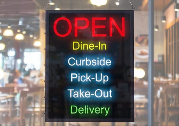 All-in-One “OPEN” LED Sign - Image 6