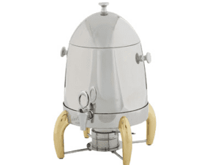 Virtuoso Coffee Urn, 3 gallon, gold handle and legs