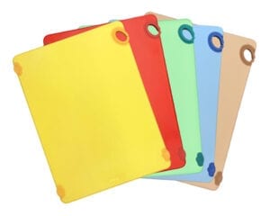 STATIK BOARD™ Cutting Boards, Colored, Winco