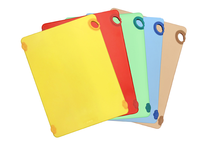 STATIK BOARD™ Cutting Boards, Colored, Winco