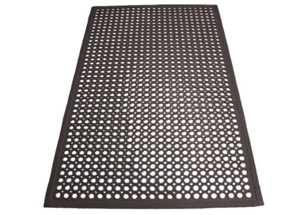 Rubber Floor Mats, Beveled Edge, Winco RBM-35K