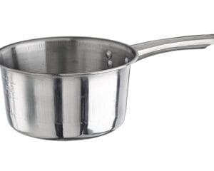 2 Quart Stainless Steel Sauce Pan, Mirror Finish, Winco SAP-2