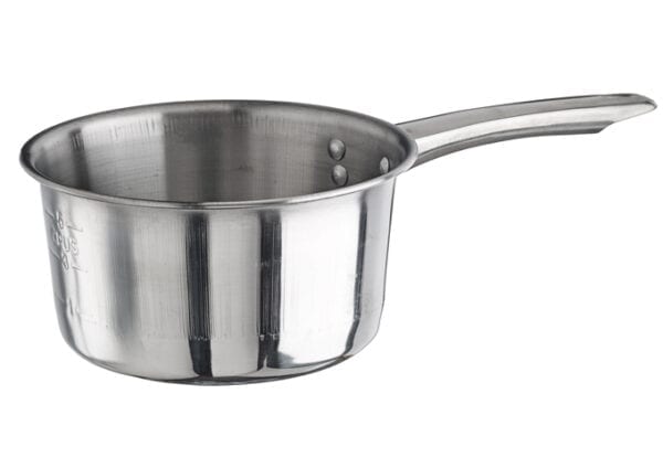 2 Quart Stainless Steel Sauce Pan, Mirror Finish, Winco SAP-2