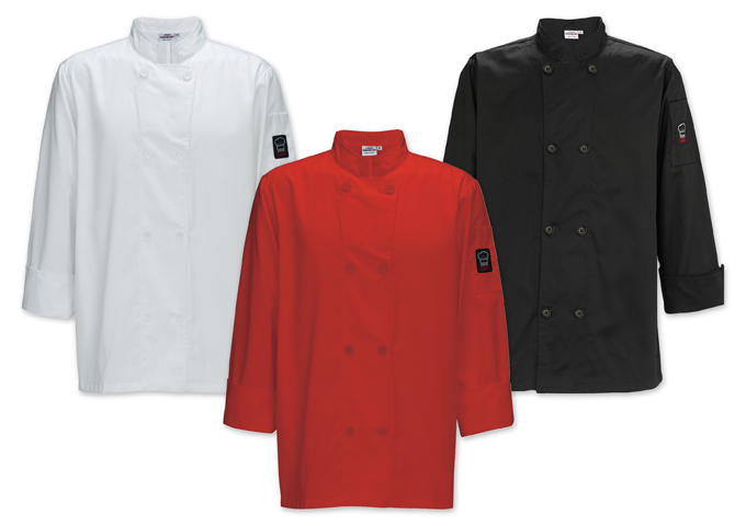 Men’s Tapered Fit Chef Jacket